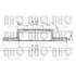 1 disque de frein avant Quinton Hazell BDC5224