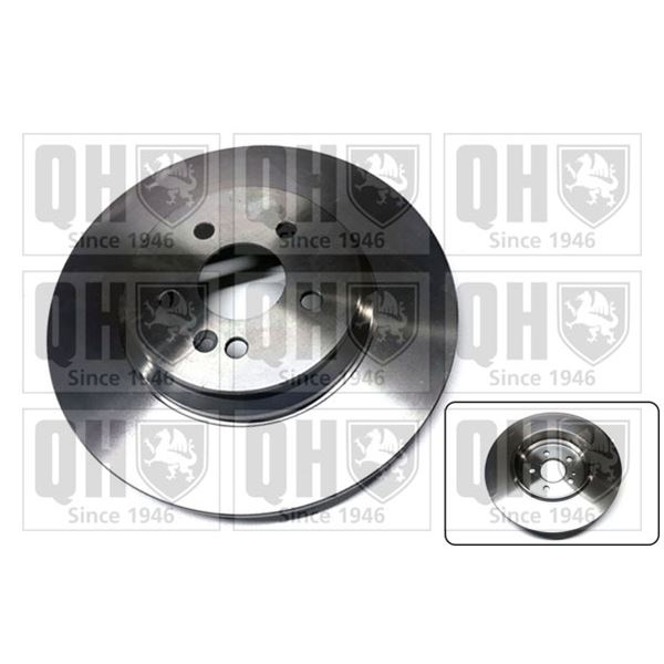 1 disque de frein arrière Quinton Hazell BDC5232