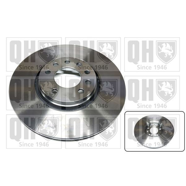 1 disque de frein avant Quinton Hazell BDC5276