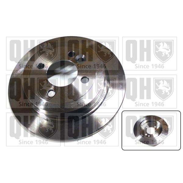 1 disque de frein arrière Quinton Hazell BDC5313