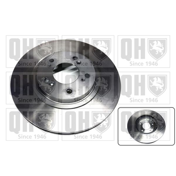 1 disque de frein avant Quinton Hazell BDC5374