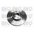 1 disque de frein arrière Quinton Hazell BDC5389