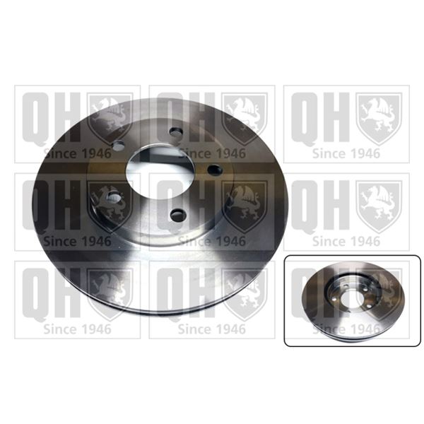 1 disque de frein avant Quinton Hazell BDC5398