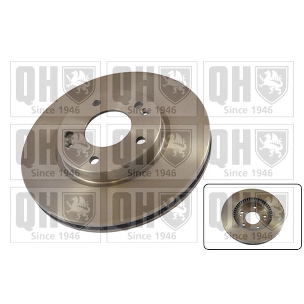 1 disque de frein avant Quinton Hazell BDC5404