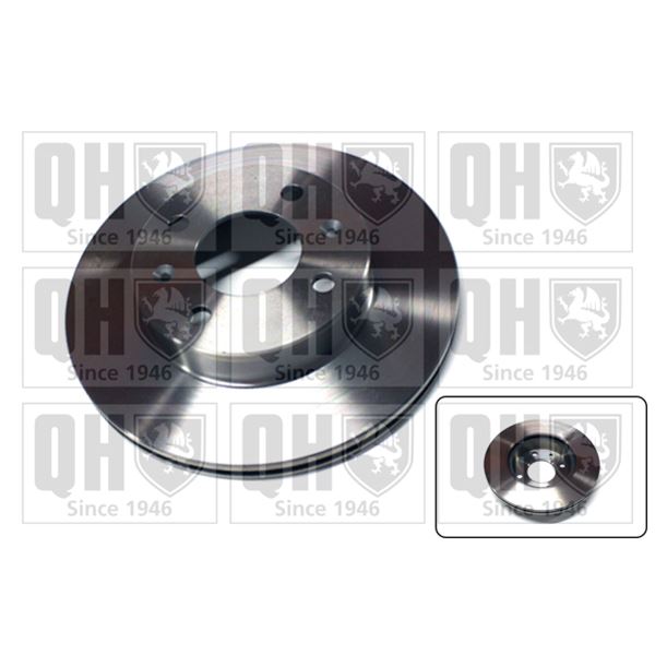 1 disque de frein avant Quinton Hazell BDC5445
