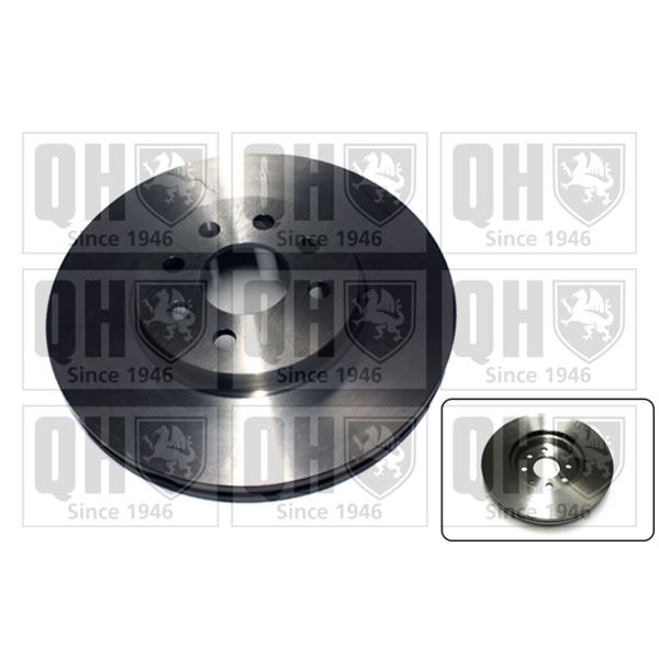 1 disque de frein avant Quinton Hazell BDC5455