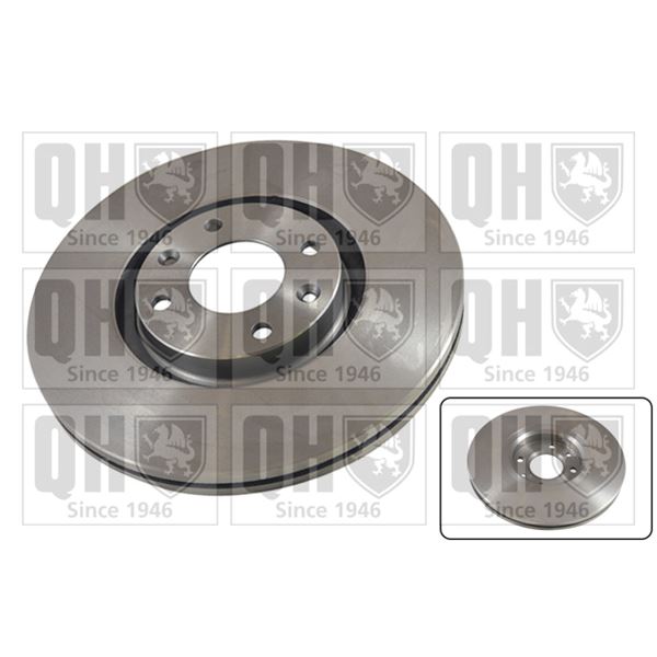 1 disque de frein avant Quinton Hazell BDC5520