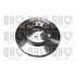 1 disque de frein avant Quinton Hazell BDC5535