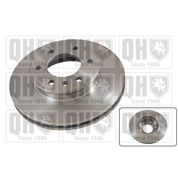 1 disque de frein avant Quinton Hazell BDC5552