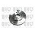 1 disque de frein avant Quinton Hazell BDC5569