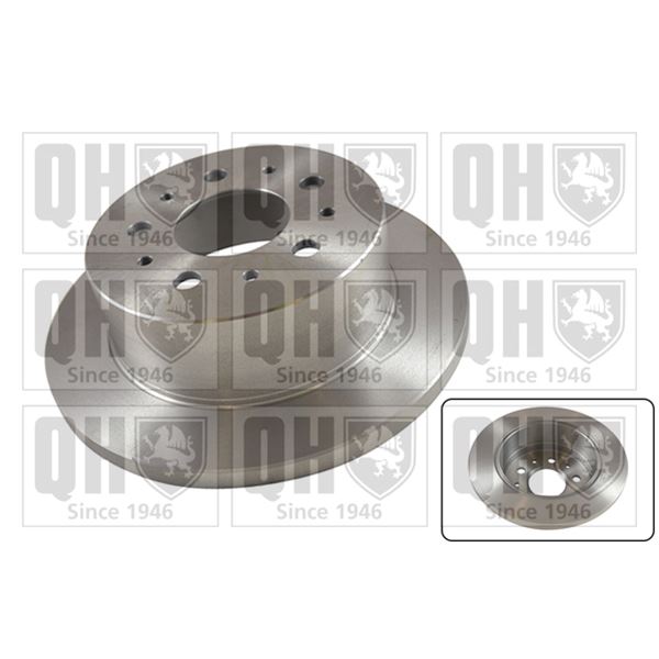1 disque de frein arrière Quinton Hazell BDC5592