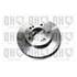 1 disque de frein avant Quinton Hazell BDC5654