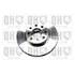 1 disque de frein avant Quinton Hazell BDC5720