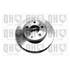 1 disque de frein avant Quinton Hazell BDC5858