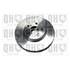 1 disque de frein avant Quinton Hazell BDC5955