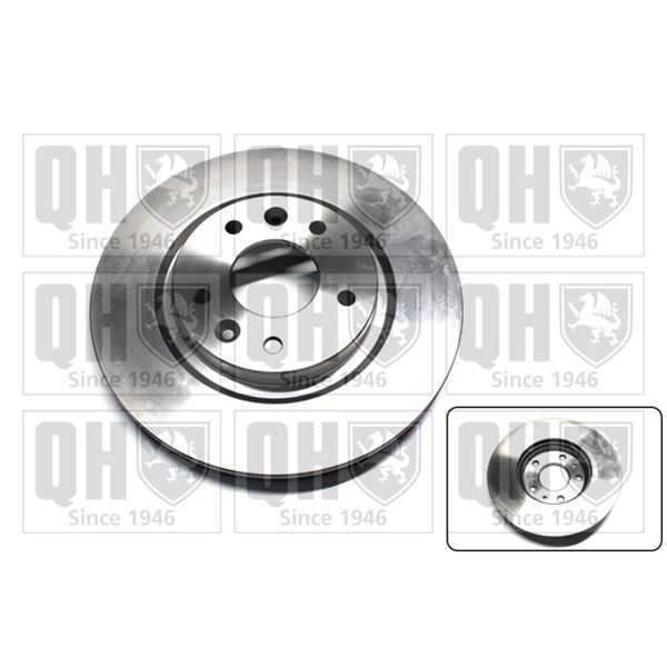 1 disque de frein avant Quinton Hazell BDC6059
