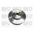 1 disque de frein avant Quinton Hazell BDC6066