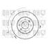 1 disque de frein avant Quinton Hazell BDC3245