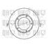 1 disque de frein avant Quinton Hazell BDC3283
