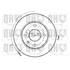 1 disque de frein avant Quinton Hazell BDC3389