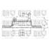 1 disque de frein avant Quinton Hazell BDC3430