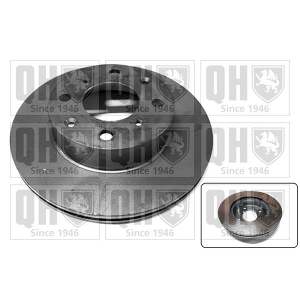 1 disque de frein avant Quinton Hazell BDC3439