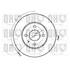 1 disque de frein avant Quinton Hazell BDC3500