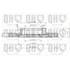 1 disque de frein avant Quinton Hazell BDC3537