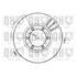 1 disque de frein avant Quinton Hazell BDC3537