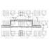 1 disque de frein avant Quinton Hazell BDC3558