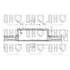 1 disque de frein avant Quinton Hazell BDC3682