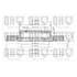 1 disque de frein avant Quinton Hazell BDC3704