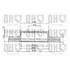 1 disque de frein avant Quinton Hazell BDC3811