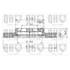 1 disque de frein avant Quinton Hazell BDC3834