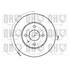 1 disque de frein avant Quinton Hazell BDC4210