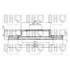 1 disque de frein avant Quinton Hazell BDC4313