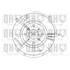 1 disque de frein avant Quinton Hazell BDC4313