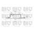 1 disque de frein avant Quinton Hazell BDC4410