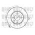 1 disque de frein avant Quinton Hazell BDC4410