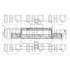 1 disque de frein avant Quinton Hazell BDC4849