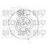 1 disque de frein avant Quinton Hazell BDC5064