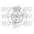 1 disque de frein avant Quinton Hazell BDC5086