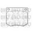 4 plaquettes de frein avant Quinton Hazell BP102