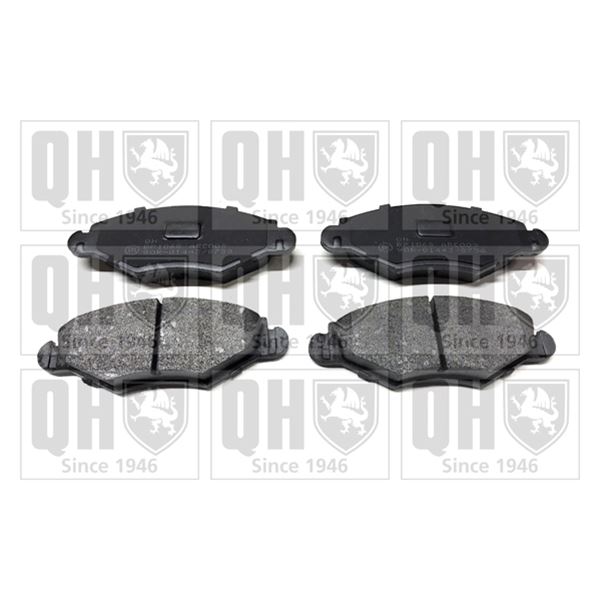 4 plaquettes de frein avant Quinton Hazell BP1068