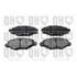 4 plaquettes de frein avant Quinton Hazell BP1068