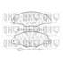 4 plaquettes de frein avant Quinton Hazell BP1077