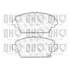 4 plaquettes de frein avant Quinton Hazell BP1092