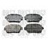 4 plaquettes de frein avant Quinton Hazell BP1227