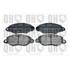 4 plaquettes de frein avant Quinton Hazell BP1283