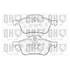 4 plaquettes de frein avant Quinton Hazell BP1291